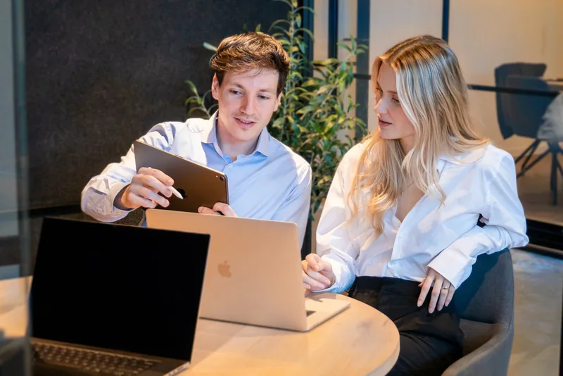 AI-workshop van Yieldz met deelnemers